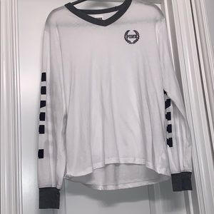 PINK long sleeve sleep tee